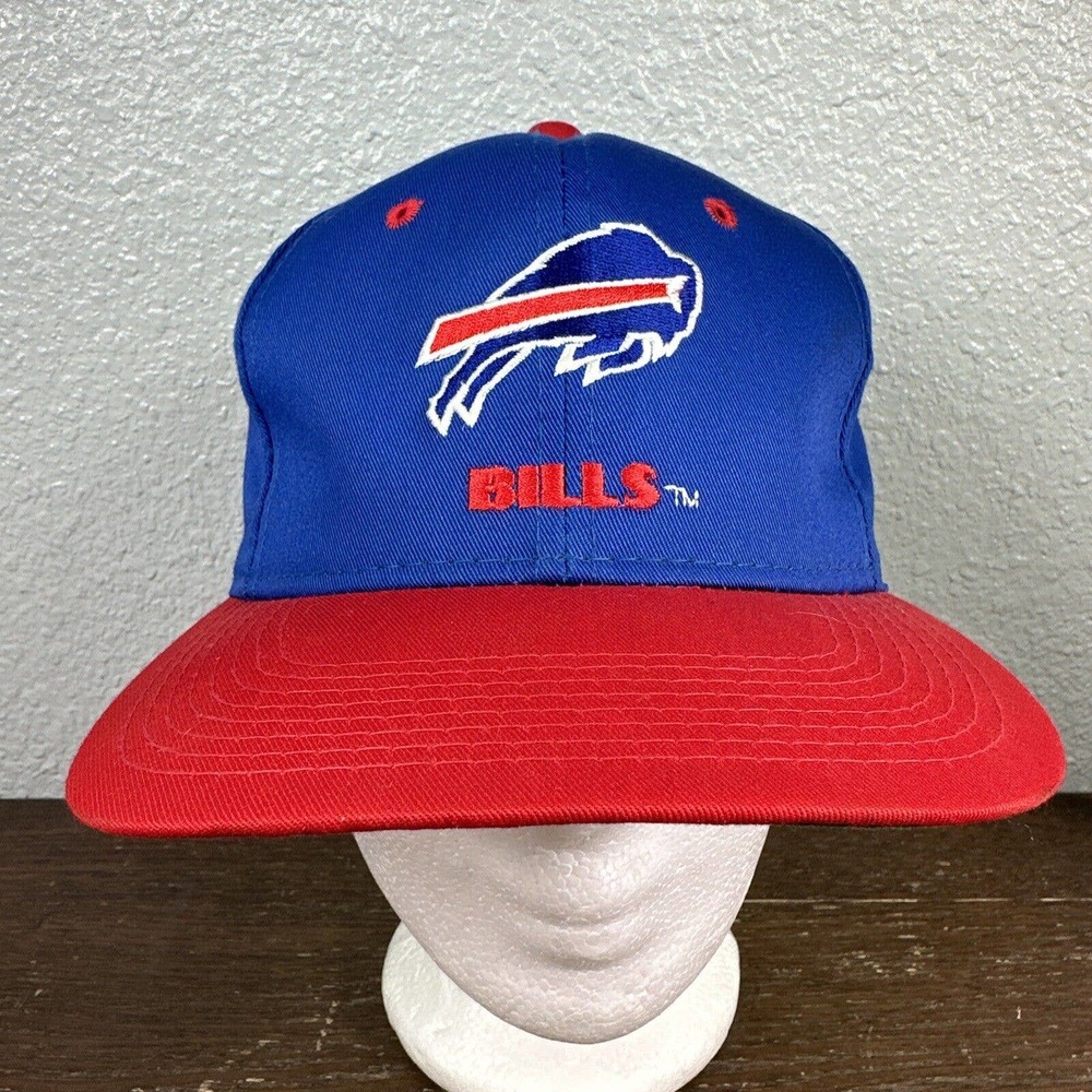 Vintage Buffalo Bills Youngan Logo Snapback Hat NFL Rare Made In USA